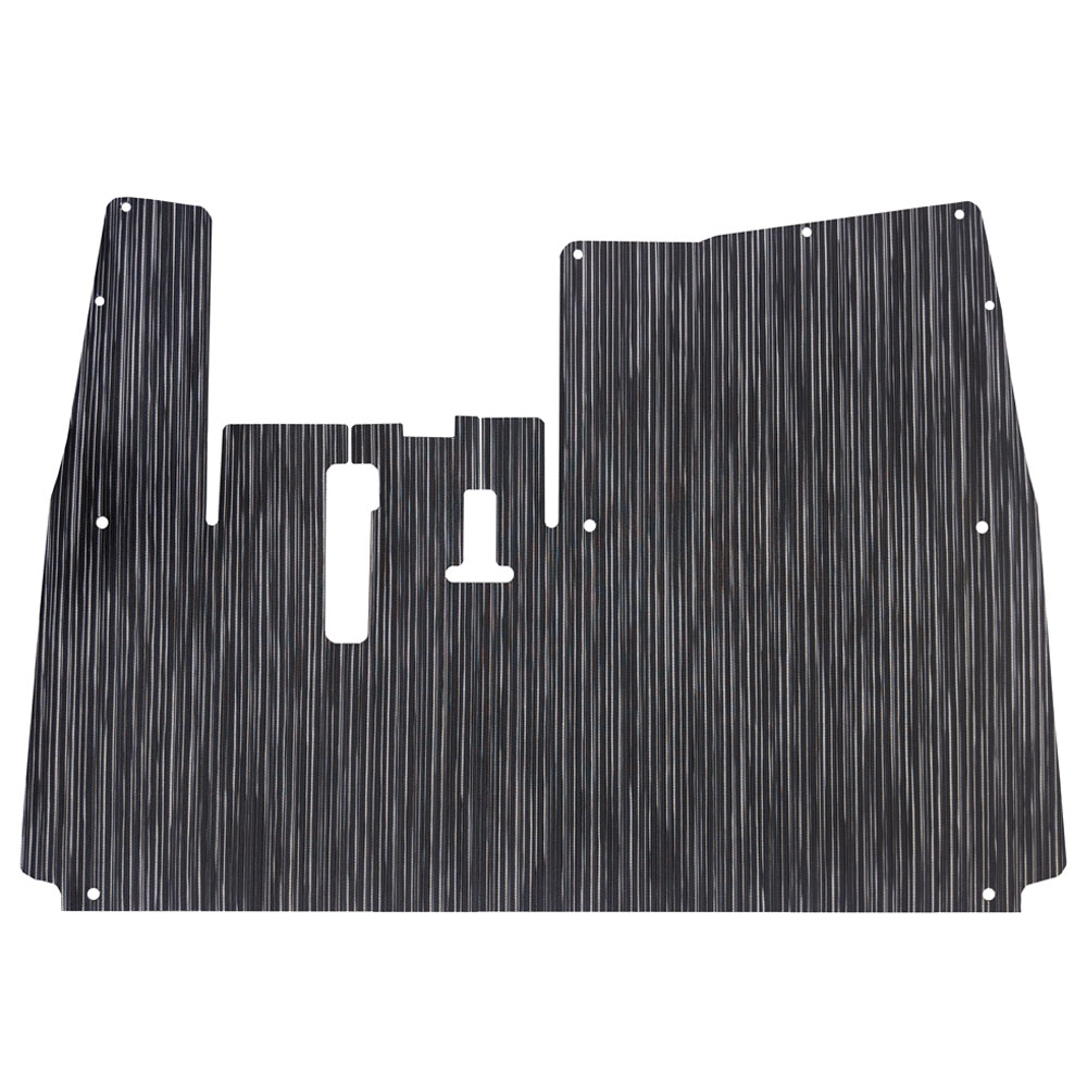 Chilewich® Premium Yamaha Black Ribweave Floor Mat (Model Drive2)