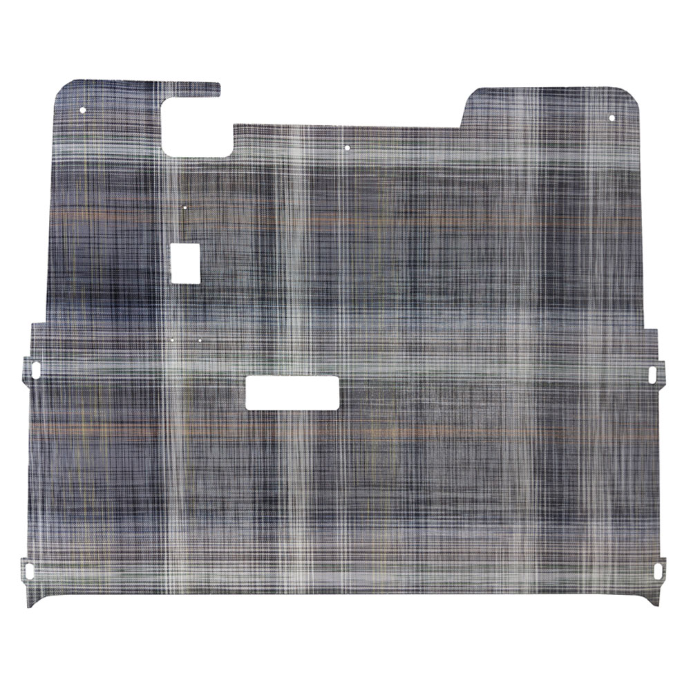 Chilewich® Premium E-Z-GO TXT Gray Plaid Floor Mat (Years 2001.5-Up)