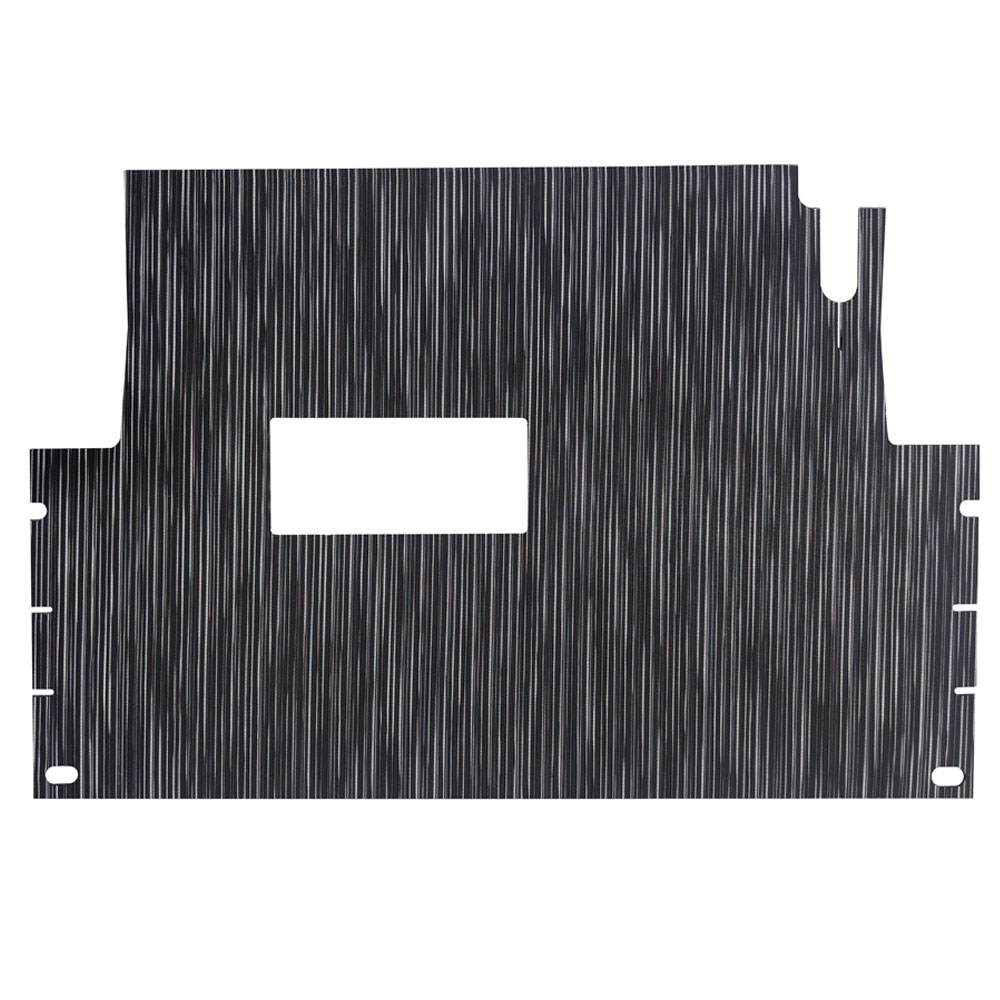 Chilewich® Premium Club Car Black Ribweave Floor Mat