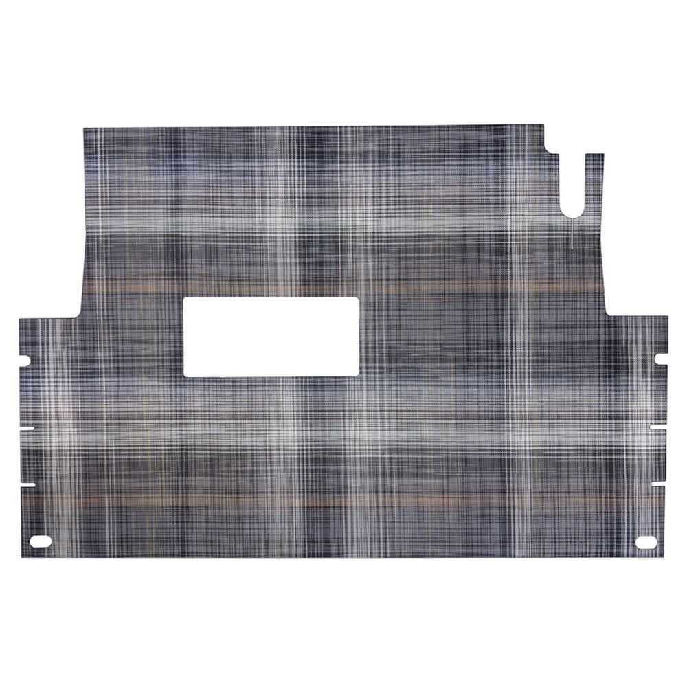 Chilewich® Premium Club Car Gray Plaid Floor Mat