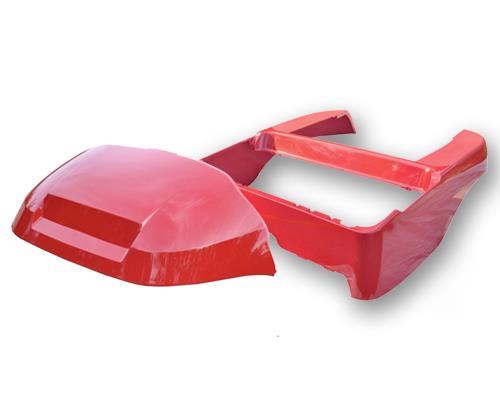 MadJax® Red OEM Club Car Precedent Rear Body and Front Cowl (Years 2004-Up)
