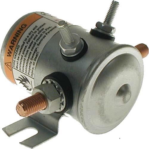 24-Volt 24V, 4 Terminal Solenoid With Copper Contacts. Short Housing