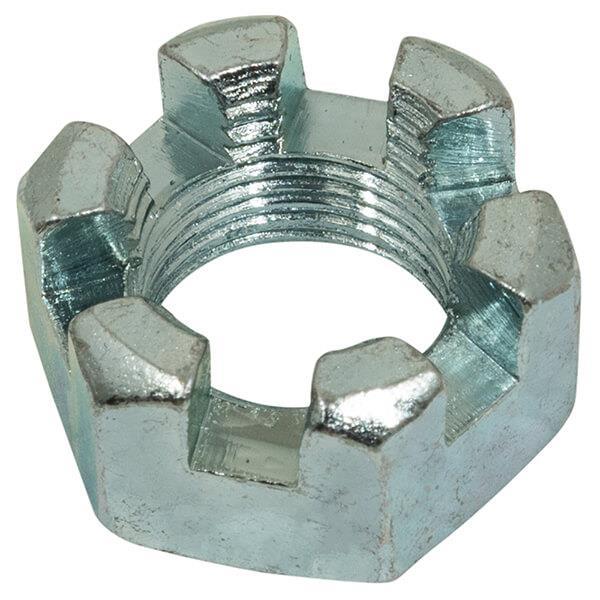 Set of (20) 5/8-18? E-Z-GO Slotted Nut (Years 1976-Up)