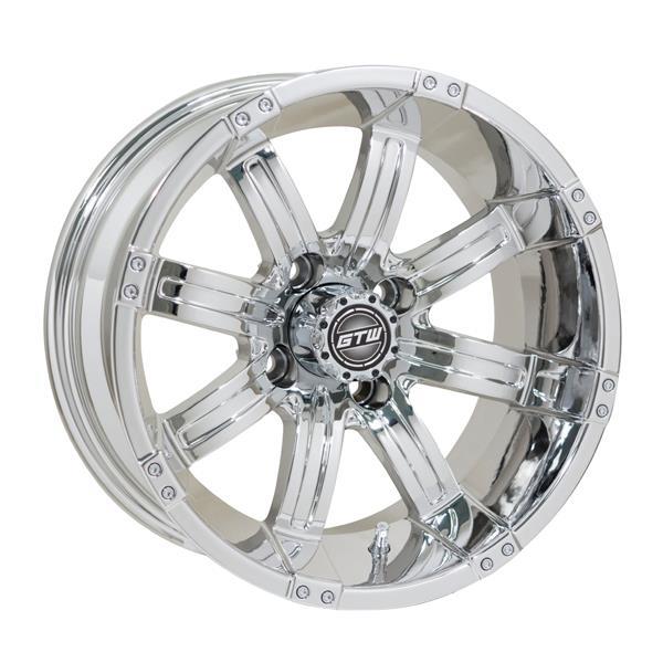 GTW® Tempest 14 inch Chrome Wheel (3:4 Offset)