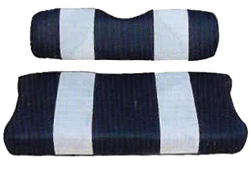 SEAT COVER SET,NAVY/WHTE,FRONT,YAM DRIVE
