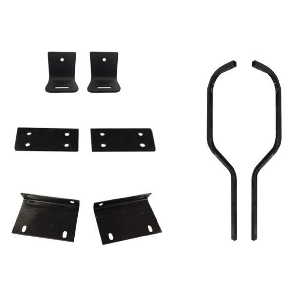 Club Car Precedent Mounting Brackets & Struts for Versa Triple Track Extended Tops with Genesis 300 Seat Kits