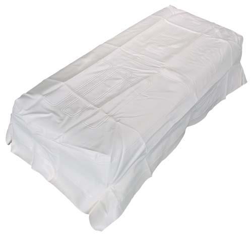Club Car DS Seat Bottom Cover White (Years 1979-1999)