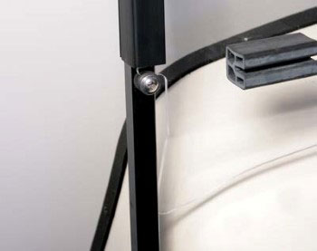 Tinted E-Z-GO Bolt Folding Windshield 1/4? Thick Acrylic (Years T48 Models)