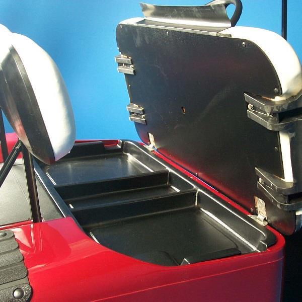 E-Z-GO TXT Black 3-Compartment Underseat Tray (Years 1994.5-Up)
