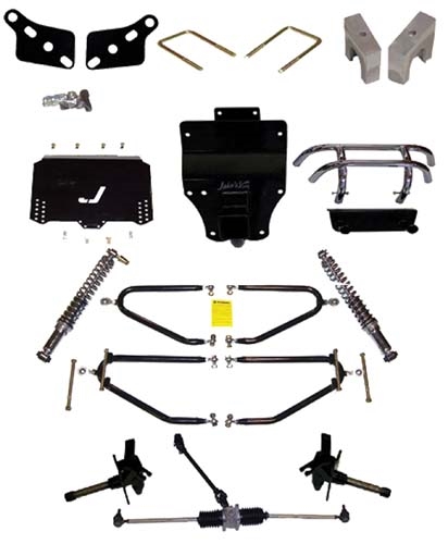 Jakes Long Travel Kit for Club Car DS / Carryall with Front Mechanical Drum Brakes 1992-Current