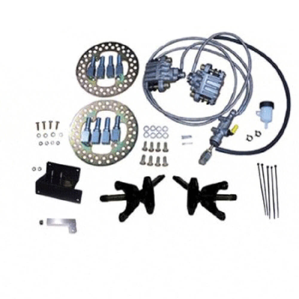 Jake's™ Club Car Precedent Front Disc Brake Kit w/Long Travel (Years 2008.5-Up)