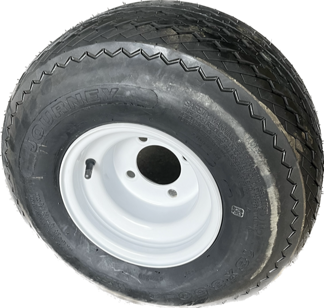 8" Wheel - Sawtooth (Tire & Rim)