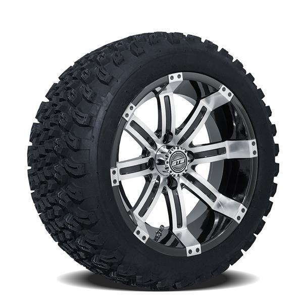 Set of (4) GTW® 14 inch Tempest Wheels on A/T Tires