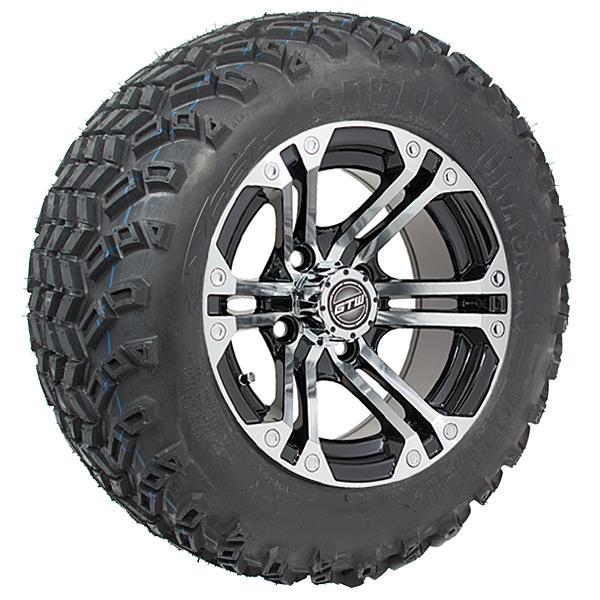 Set of (4) 12 inch GTW® Specter Wheels on A/T Tires (Lift Required)