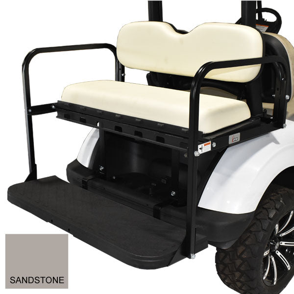 Rear Flip Seat for E-Z-GO RXV - Sandstone