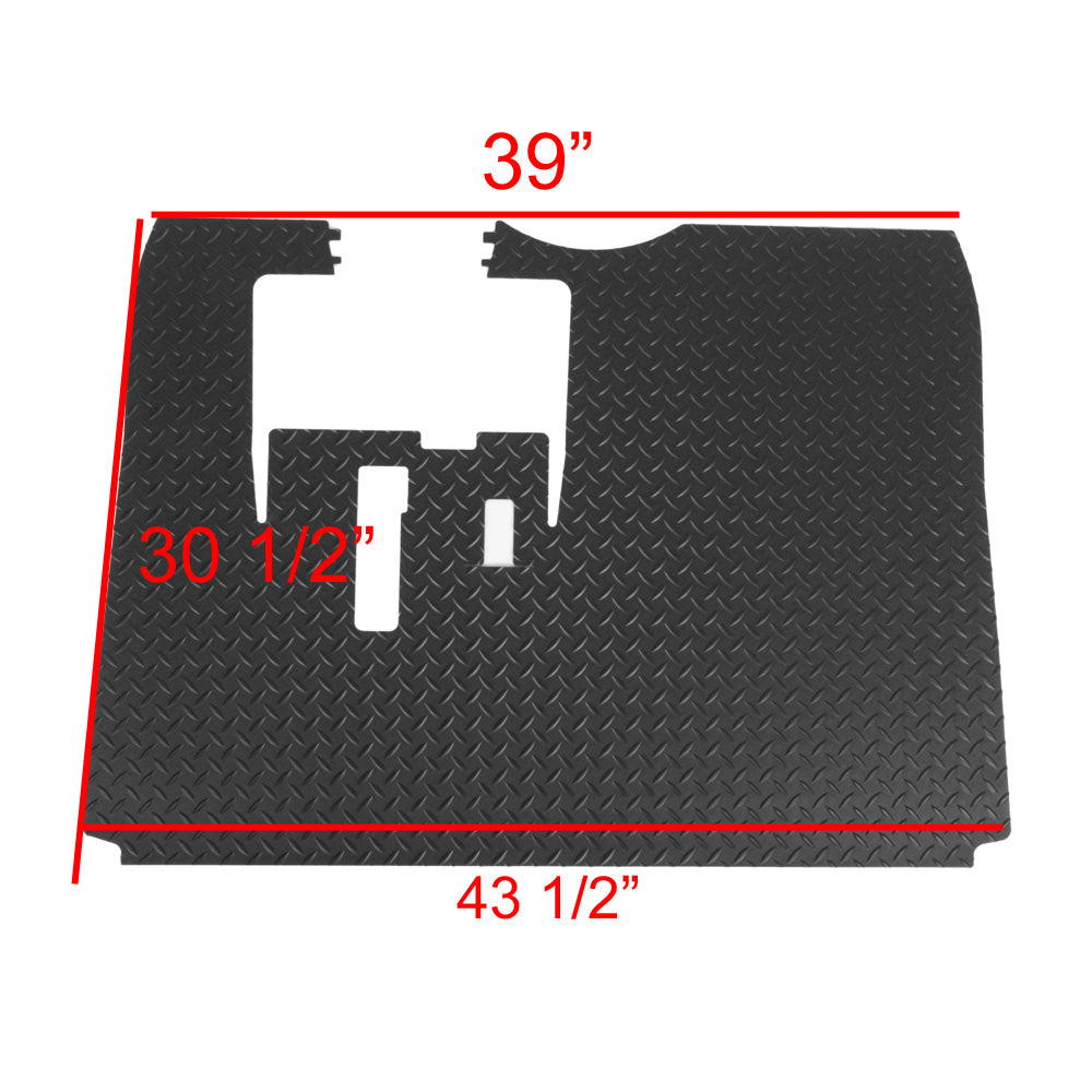 GTW® Yamaha Drive Replacement Diamond Plated Floormat