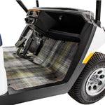 Chilewich® Premium Club Car Gray Plaid Floor Mat