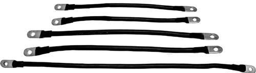 6 Gauge 36V 16? Battery Cable Set For E-Z-GO 86-94
