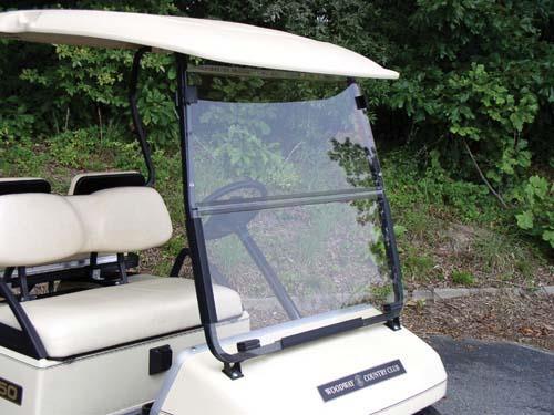Clear Yamaha Folding Windshield (Models G22)