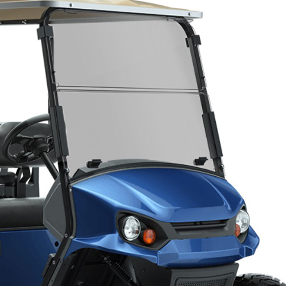 Tinted E-Z-GO Express S2/S4/S6/L6 Fold-Down 3/16" Windshield (Fits 2021.5-Up)