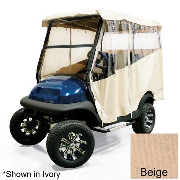Club Car Villager w/120? OEM Top Beige Over the Top Enclosure