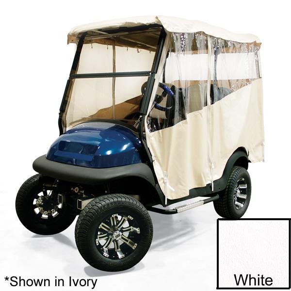Club Car Villager w/120? OEM Top White Over the Top Enclosure