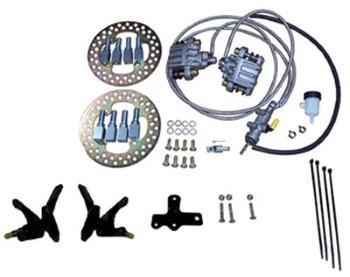 Jake's™ Club Car Precedent Front Disc Br Yamaha Hydraulic Front Disc Brake Kit W/ Long Travel Lift (Models G2-G19)