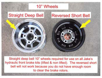Hydraulic brakes Club Car Precedent 2004-2008½ (Non-lifted)