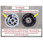 Jake's™ Club Car Precedent Front Disc Brake Kit w/Long Travel (Years 2008.5-Up)