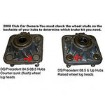 Jake's™ Club Car Precedent Front Disc Brake Kit w/Long Travel (Years 2008.5-Up)
