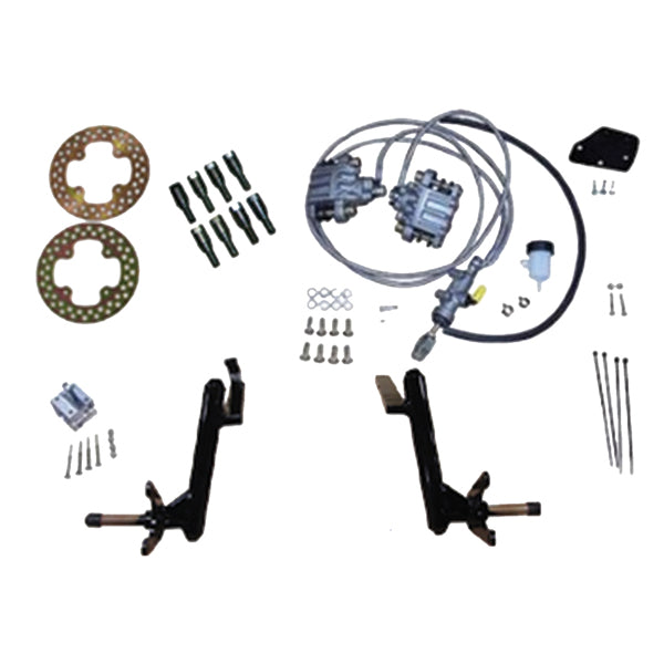 Jake's™ Club Car Precedent Front Disc Brake Kit w Club Car DS 6? Lifted Disc Brake Kit (Years 2004.5-2008.5)